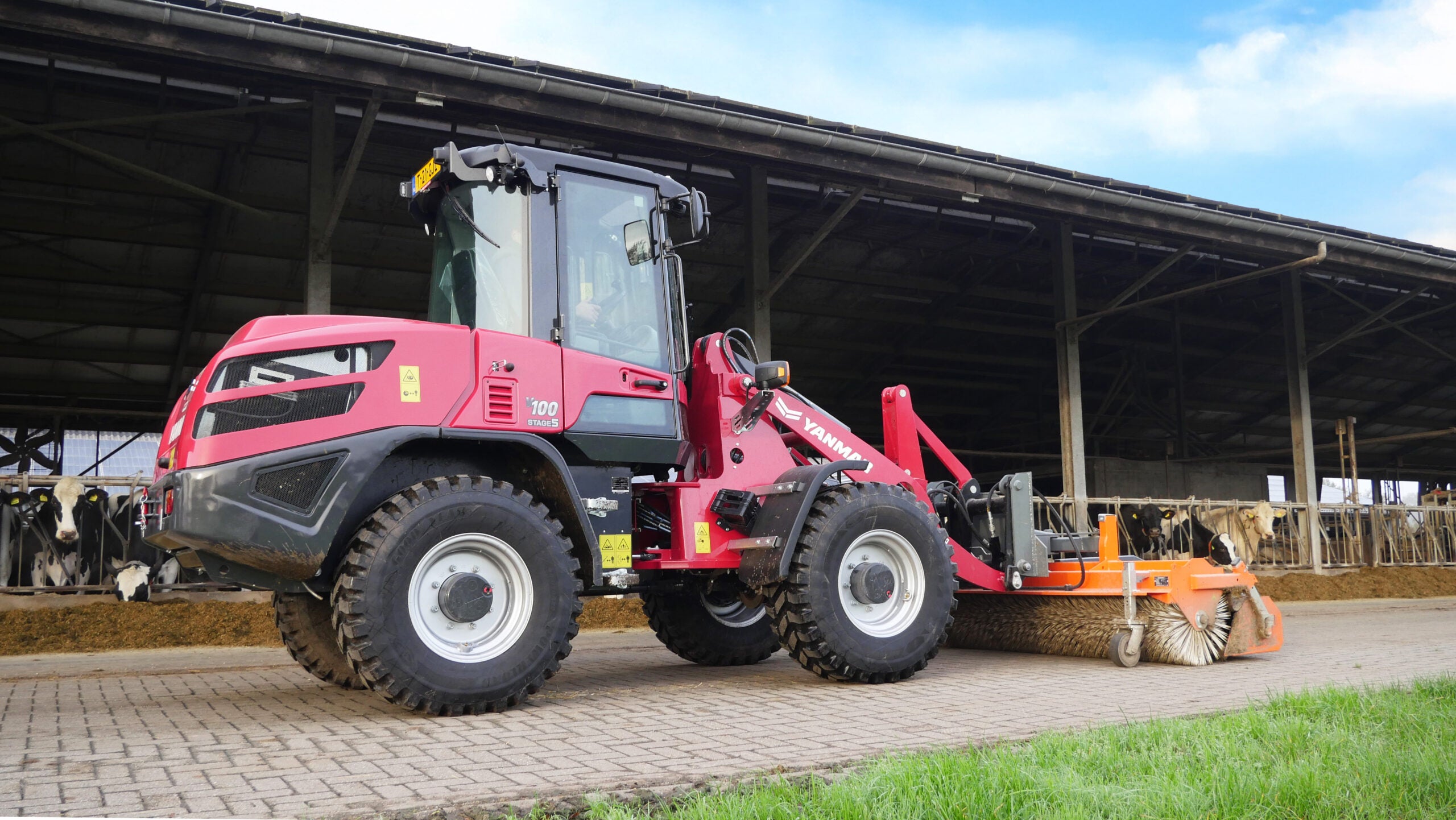 Wiellader Yanmar V100-5